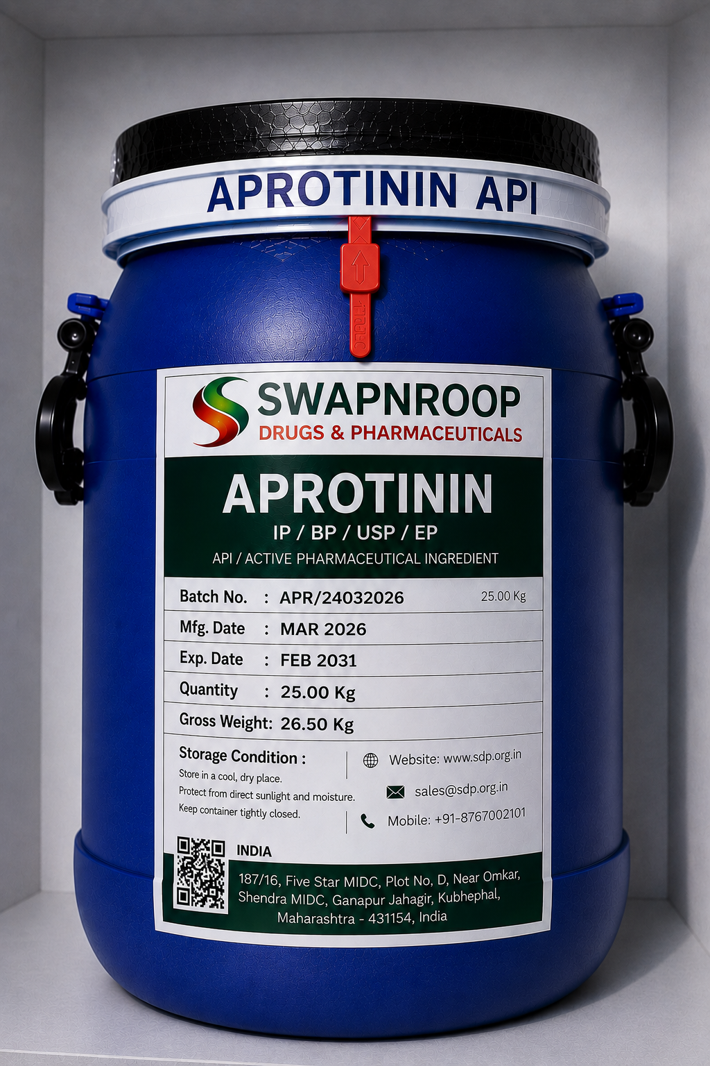 Aprotinin API Manufacturer Maharashtra India