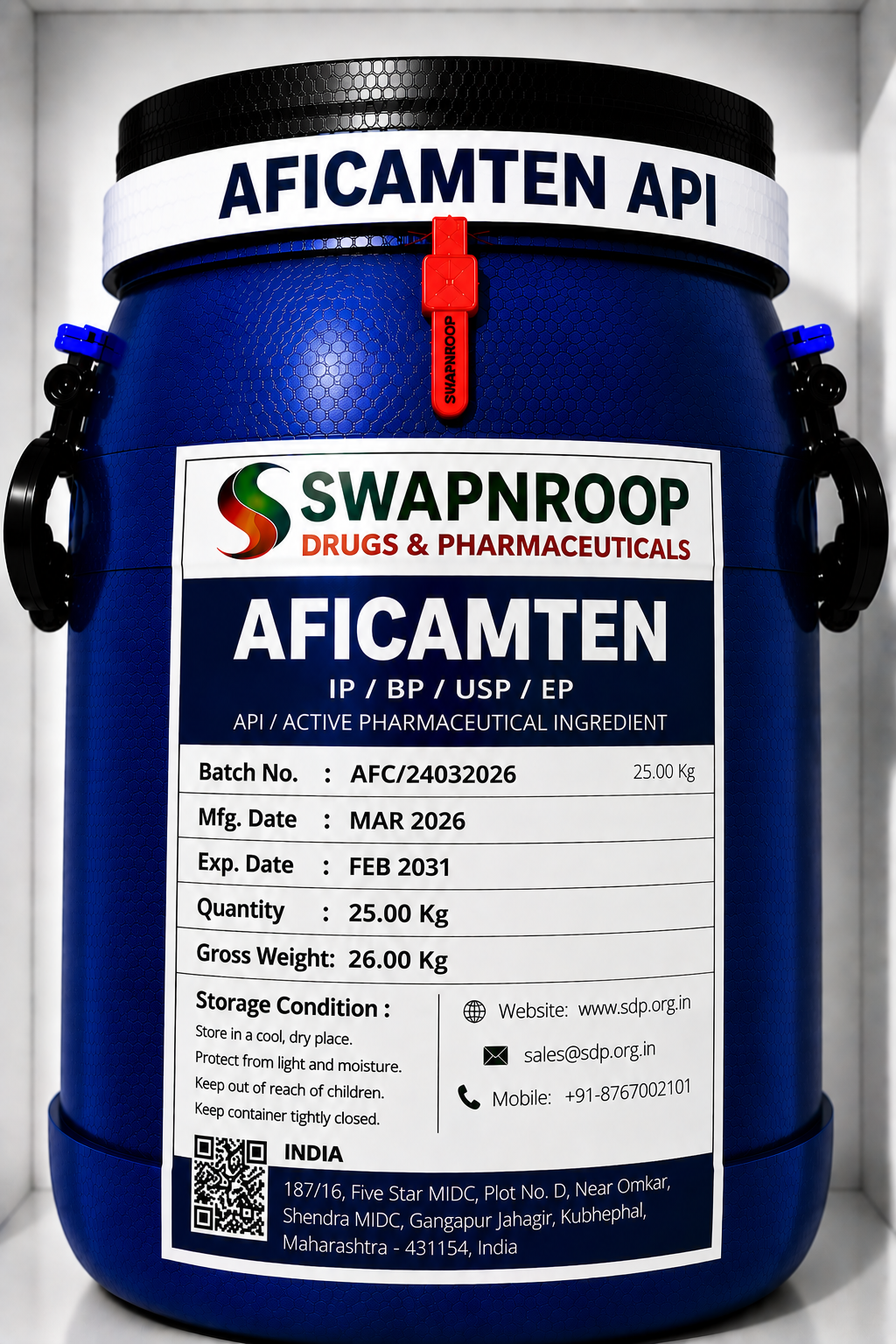 Aficamten API Manufacturer India