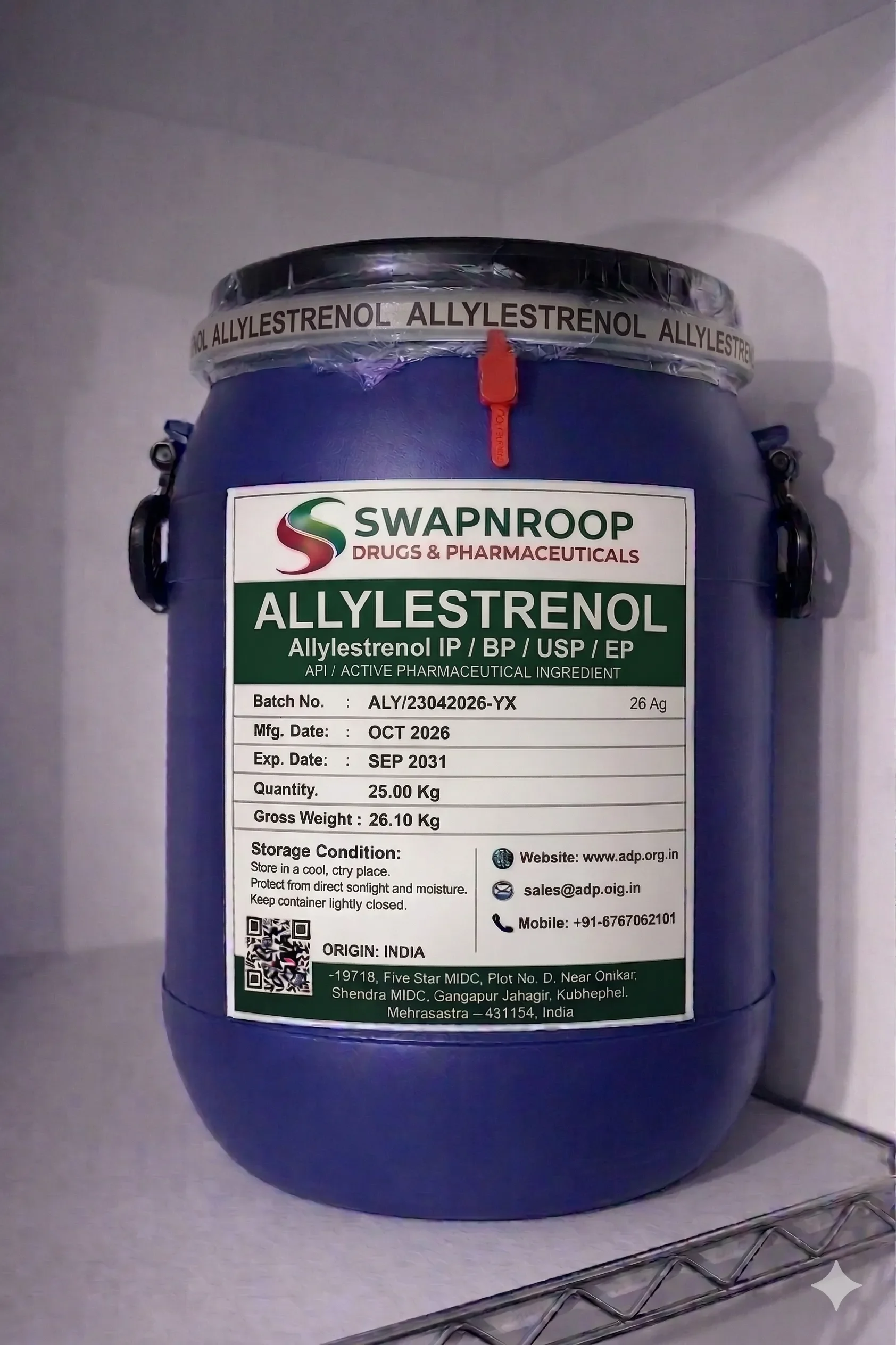 Allylestrenol API
