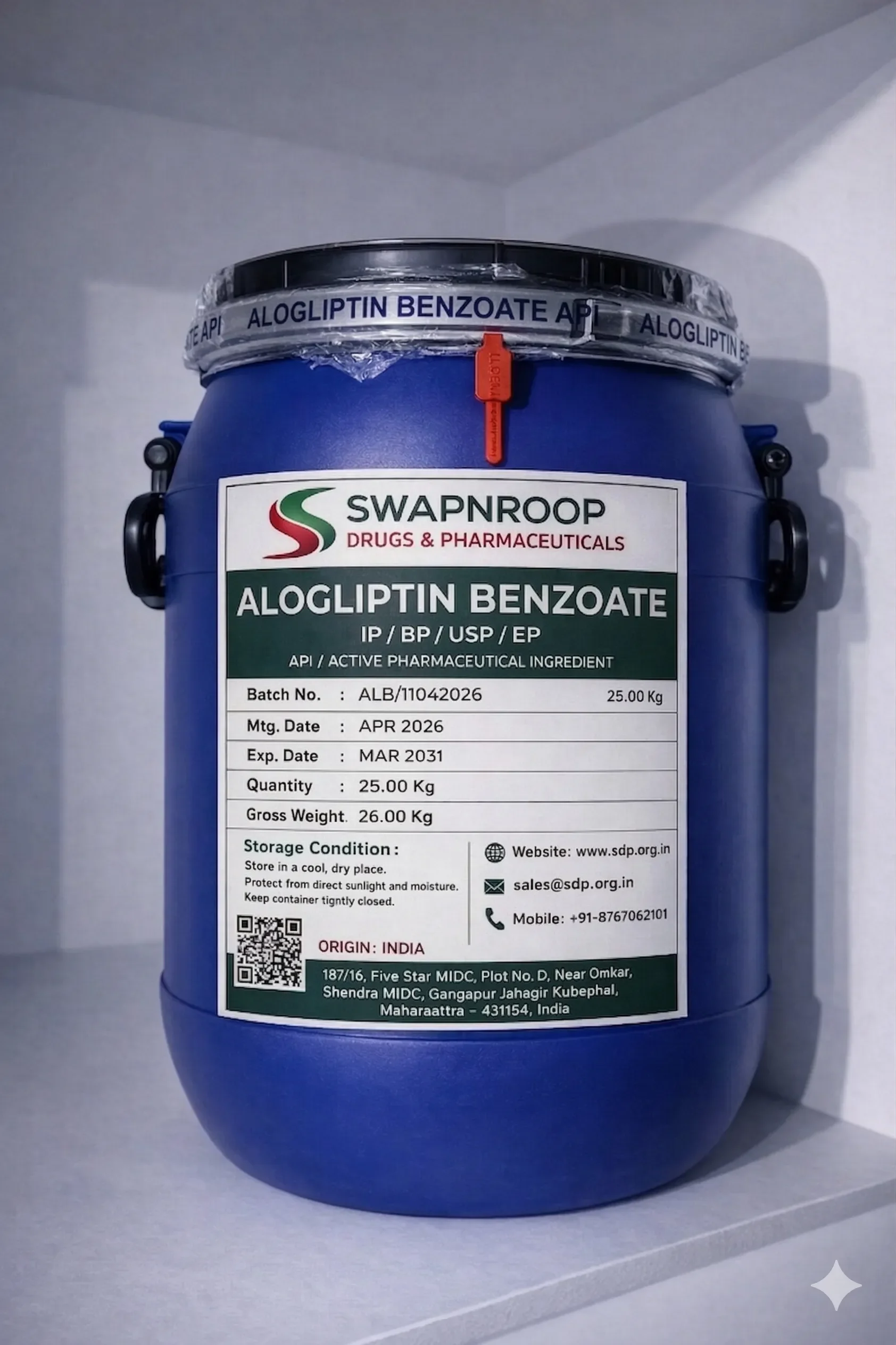 Alogliptin Benzoate API