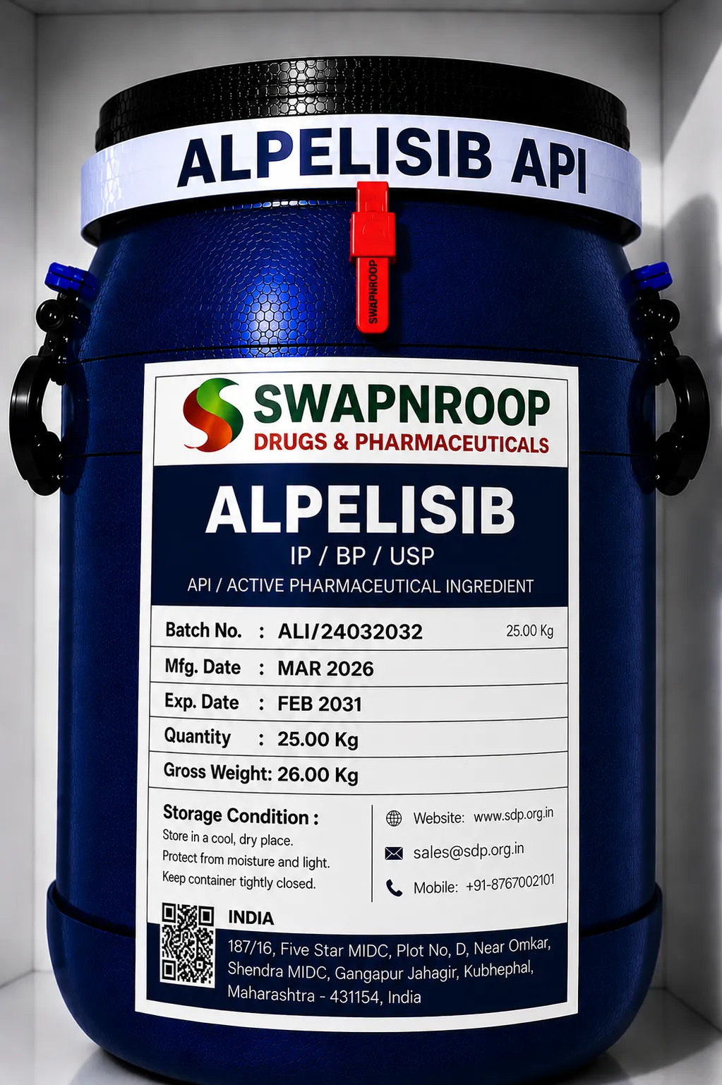 Alpelisib API (IP/BP/EP/USP)