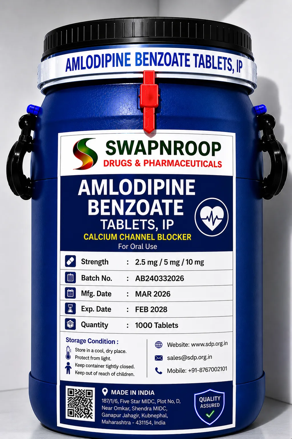 AMLODIPINE BENZOATE API