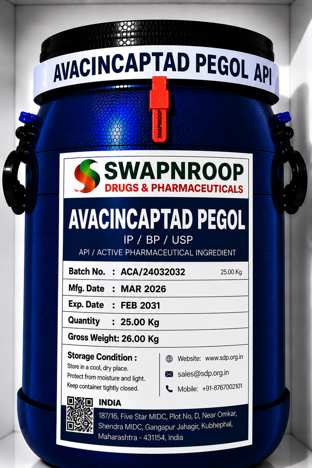 Avacincaptad Pegol API Manufacturer India