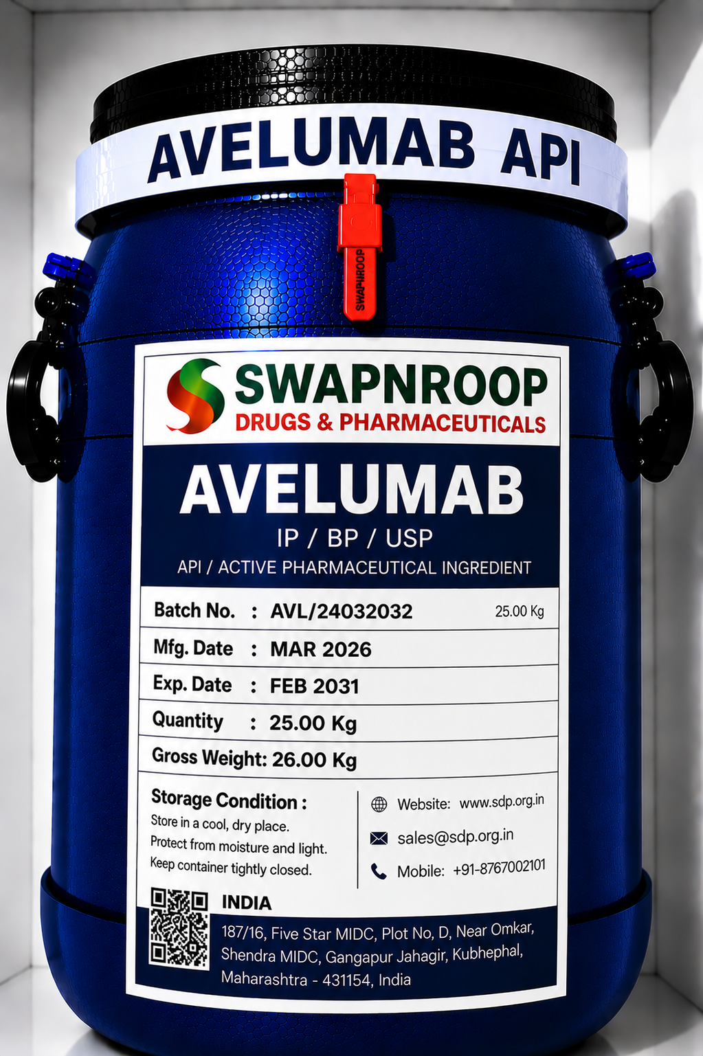 Avelumab API Manufacturer India