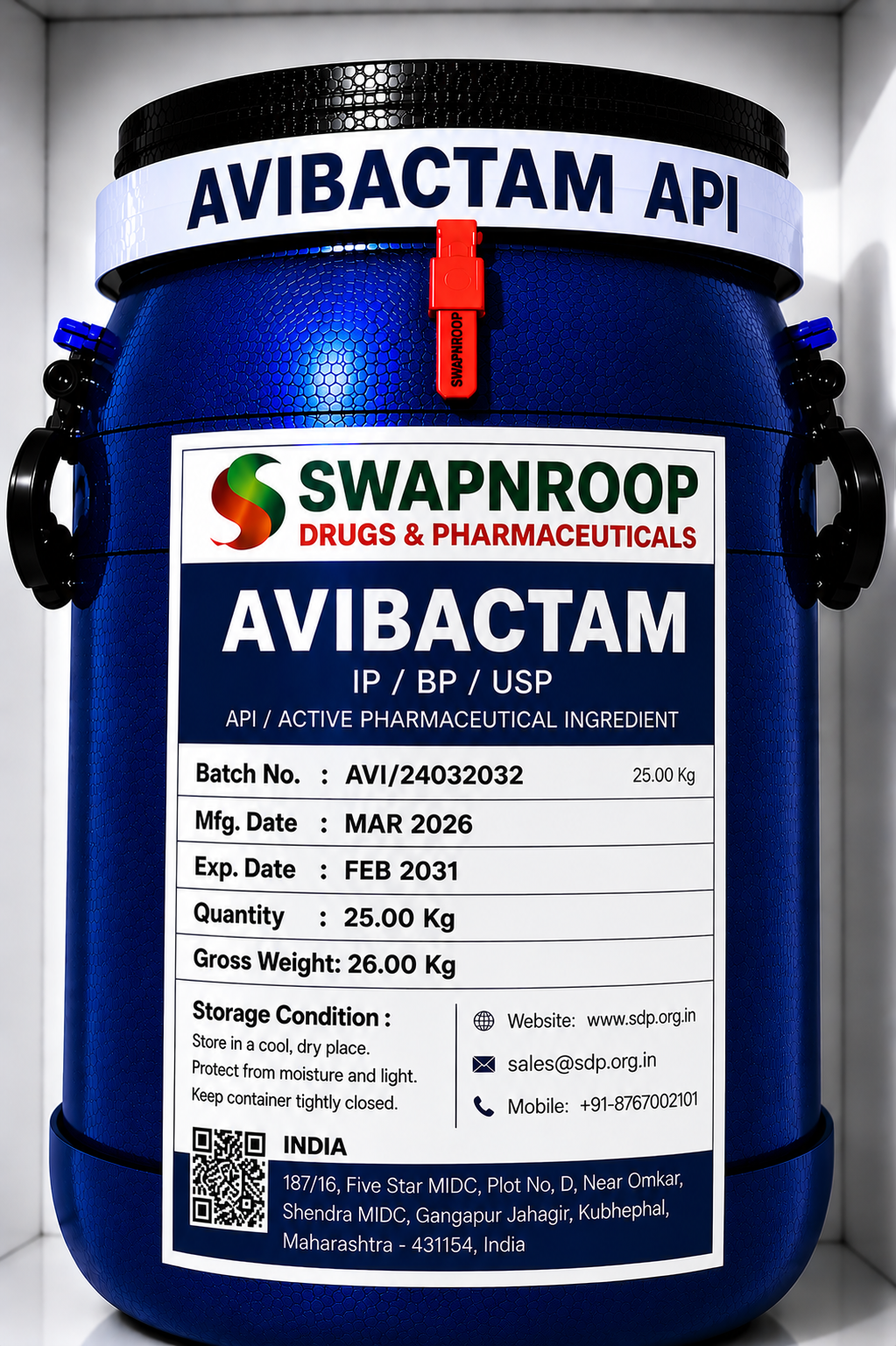 Avibactam API Manufacturer India