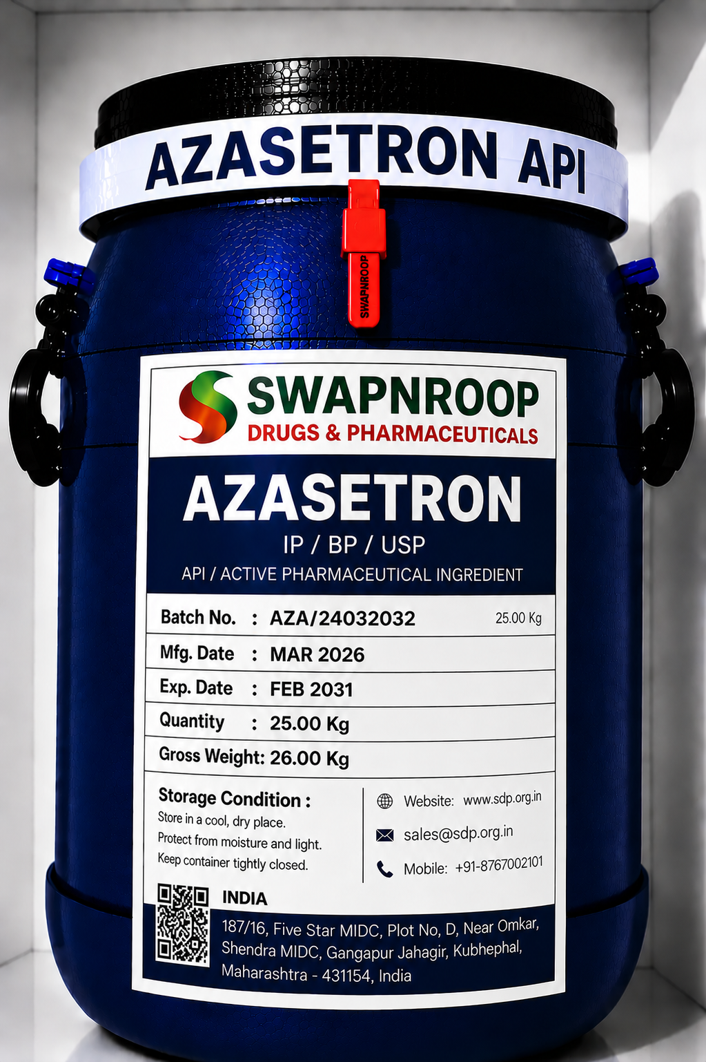 Azasetron API Manufacturer India