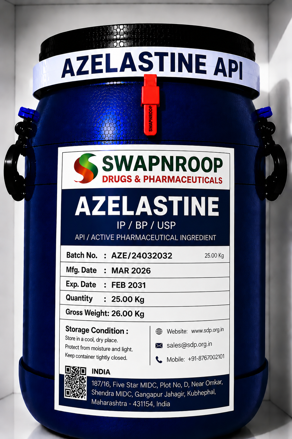 Azelastine API Manufacturer India
