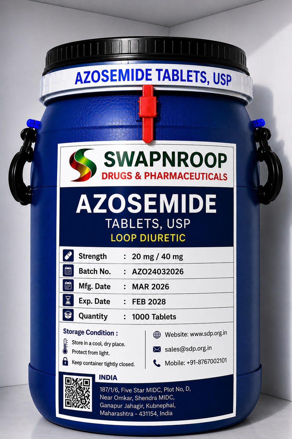 Azosemide API Manufacturer India