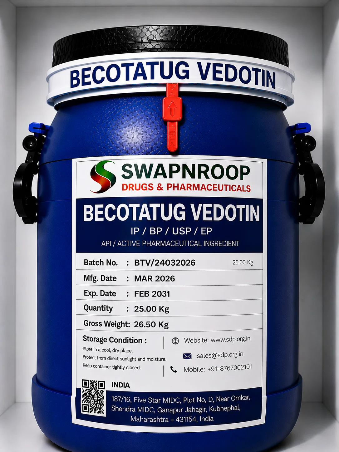 Becotatug Vedotin API Manufacturer India