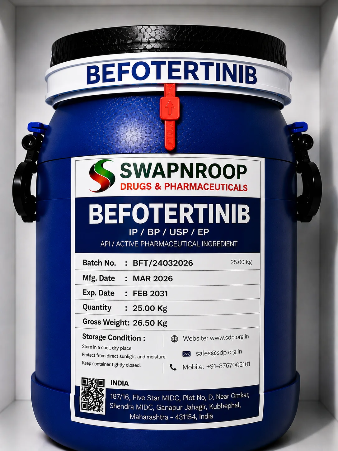 Befotertinib API Manufacturer India