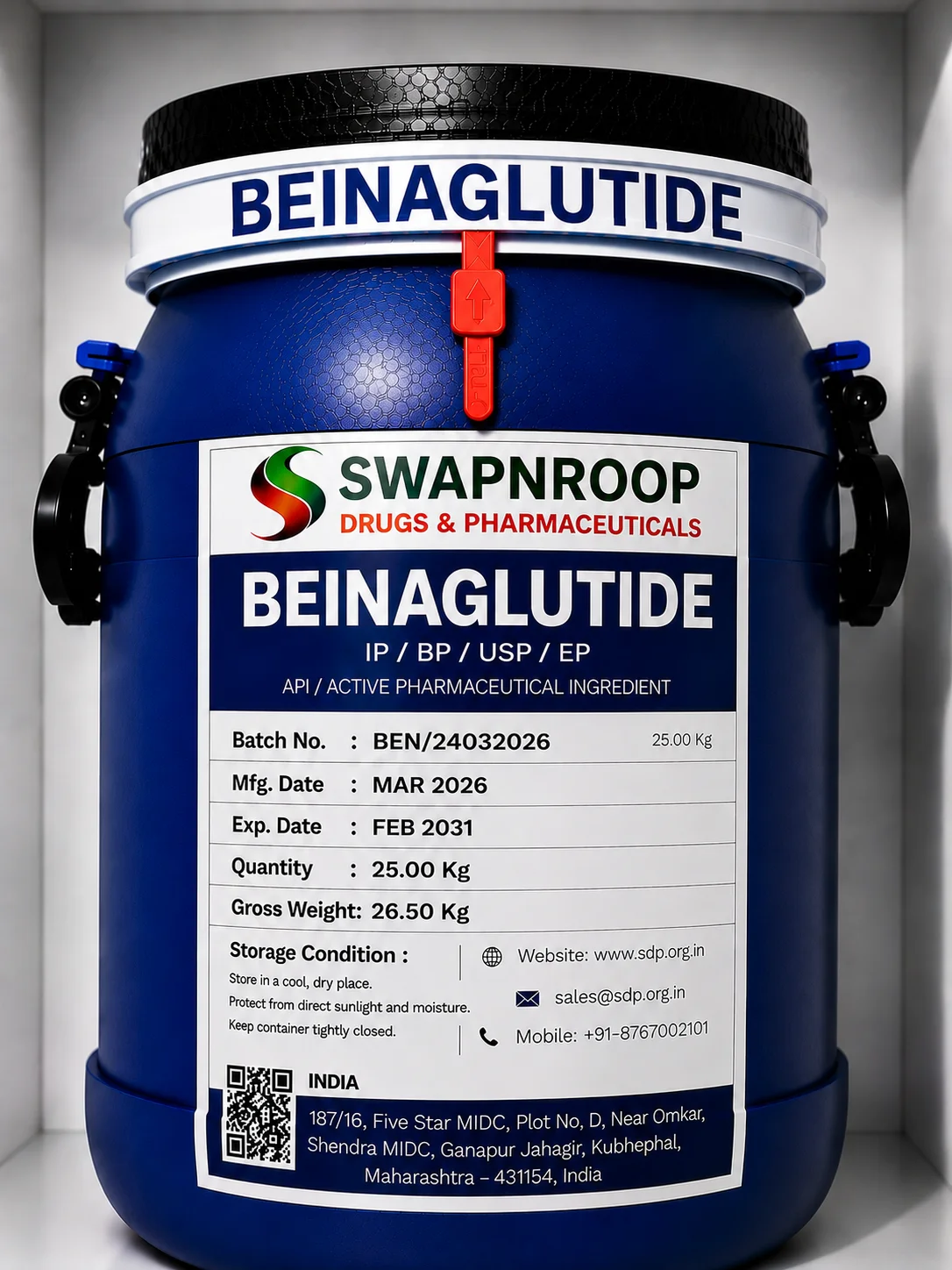 Beinaglutide API Manufacturer India