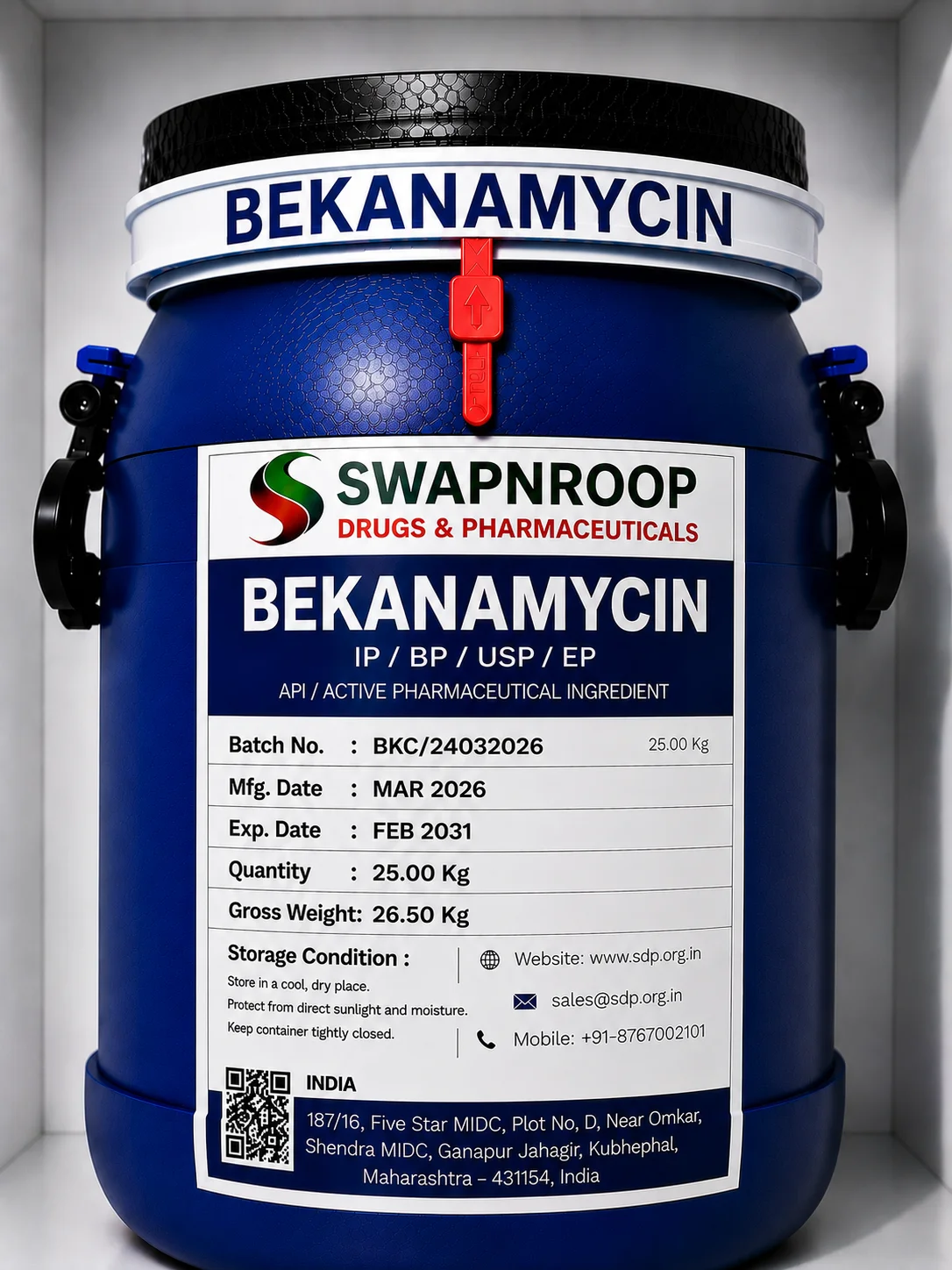 Bekanamycin API Manufacturer India
