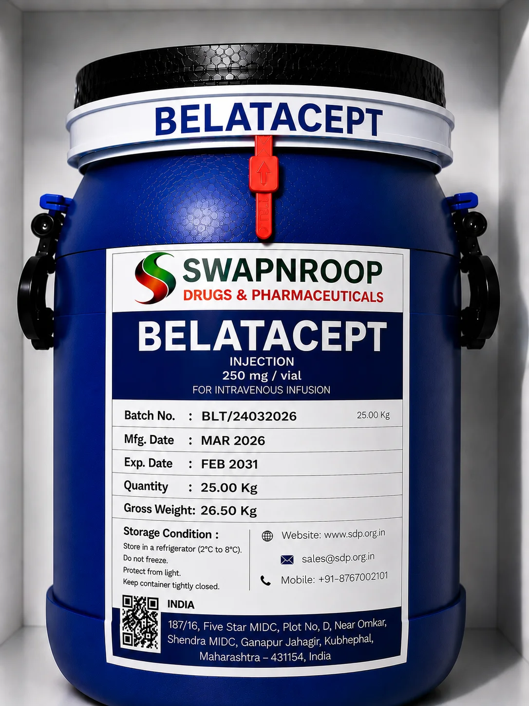 Belatacept API Manufacturer India