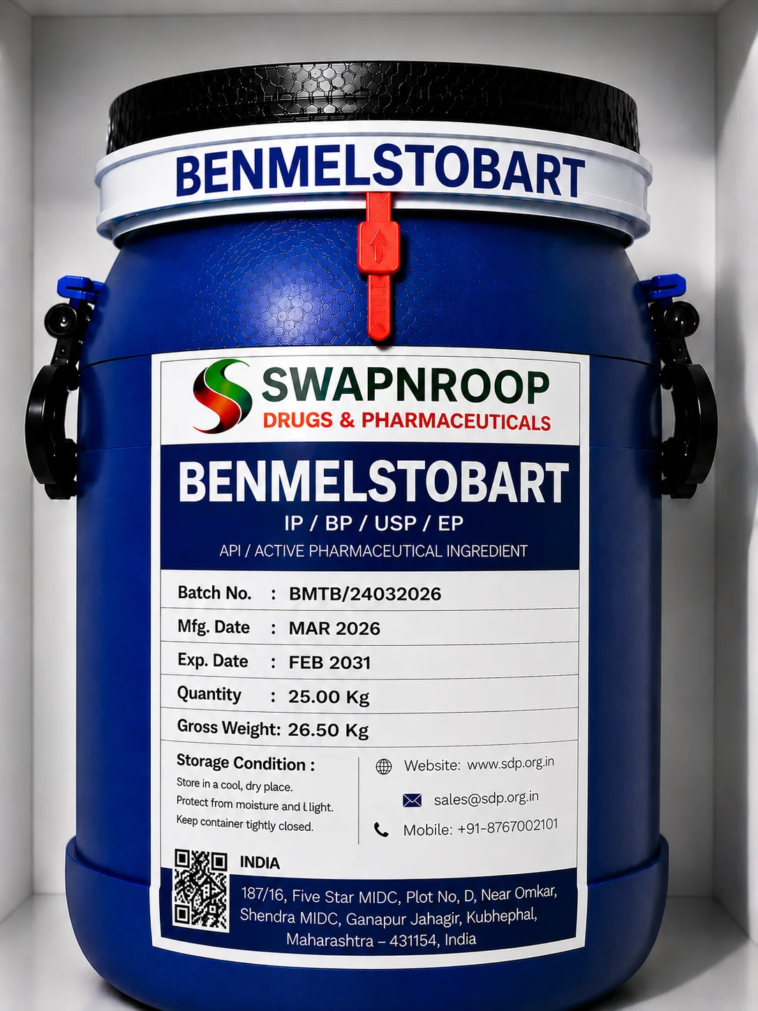 Benmelstobart API Manufacturer India