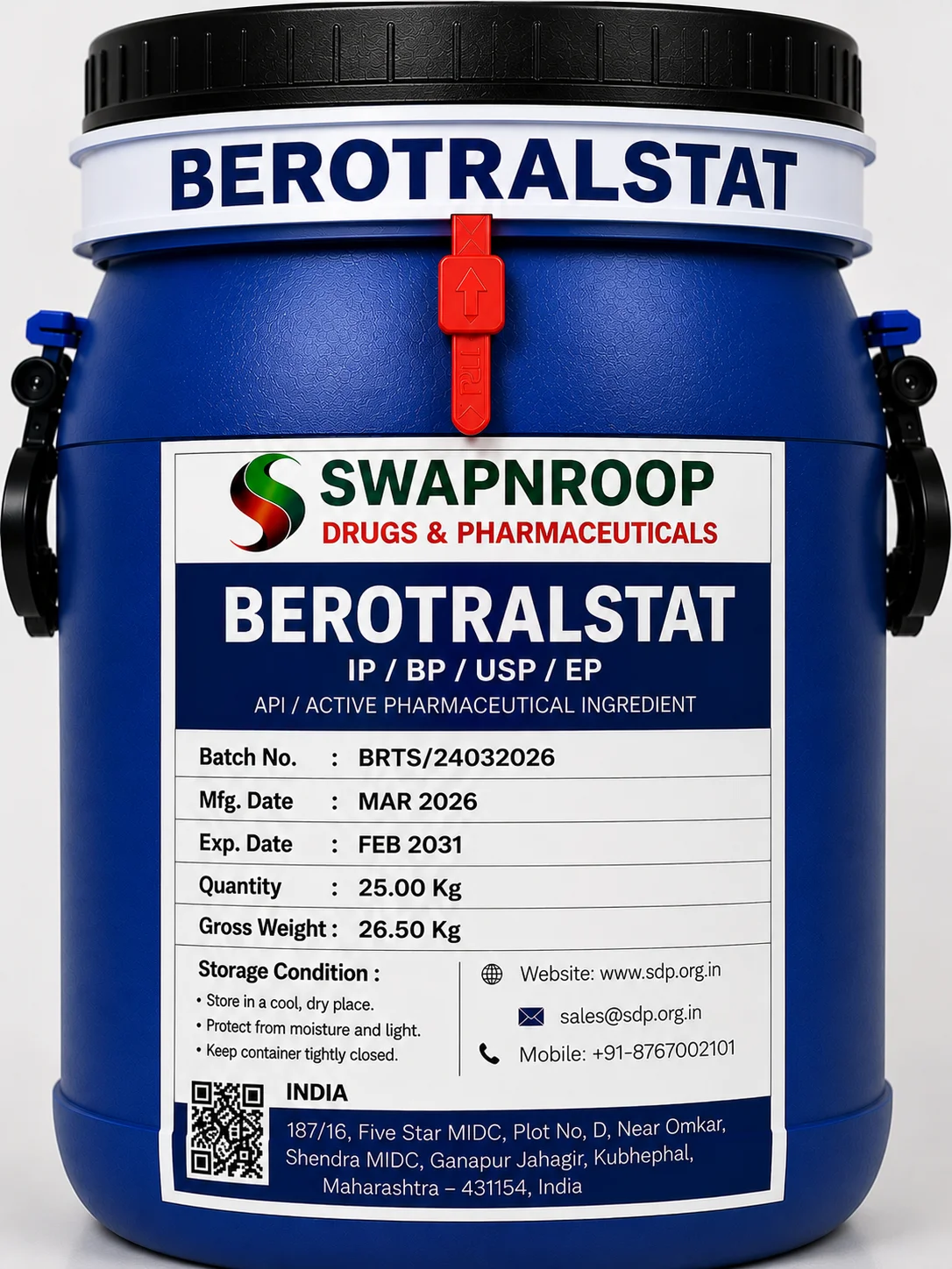 Berotralstat API Manufacturer India