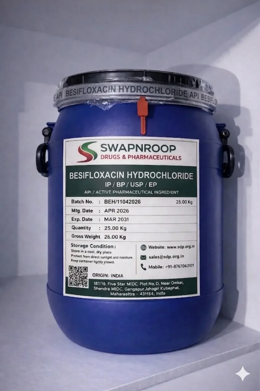 Besifloxacin Hydrochloride API
