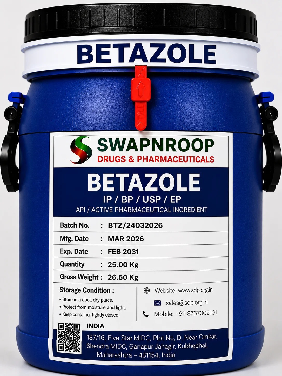 Betazole API Manufacturer India