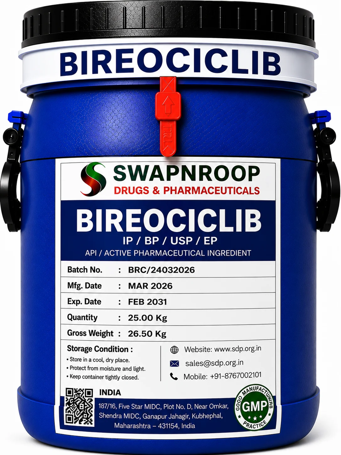 Bireociclib API Manufacturer India
