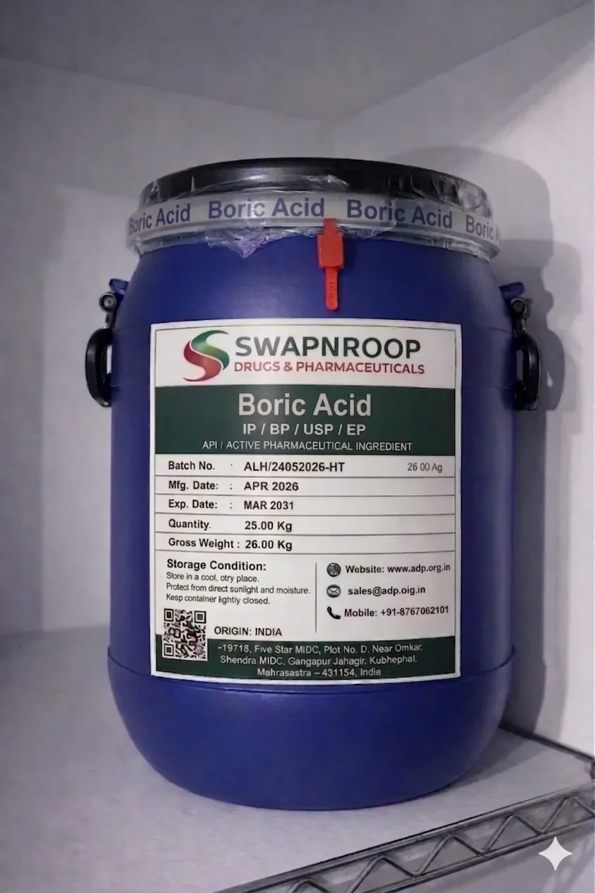 Boric Acid API