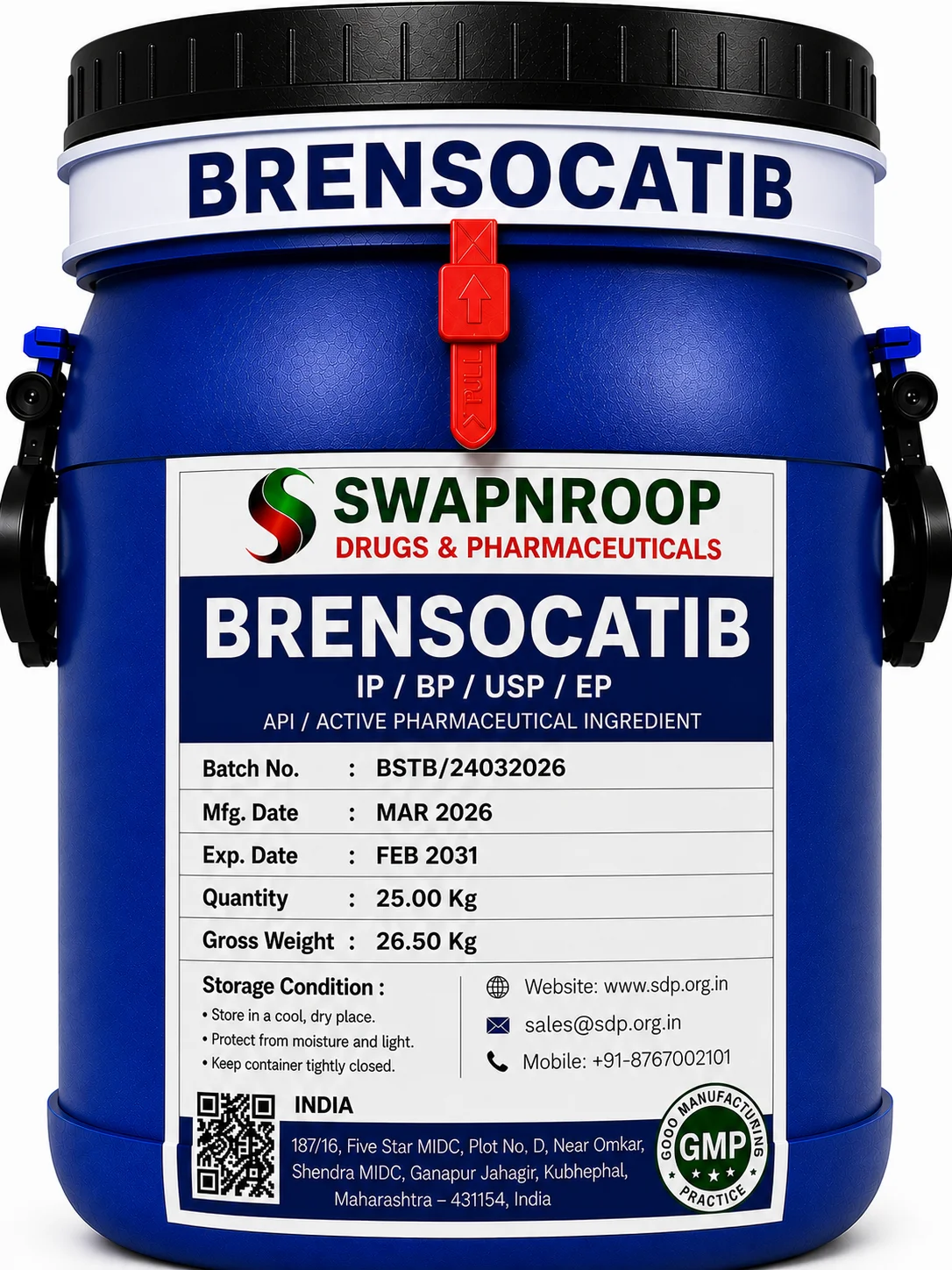 Brensocatib API Manufacturer India