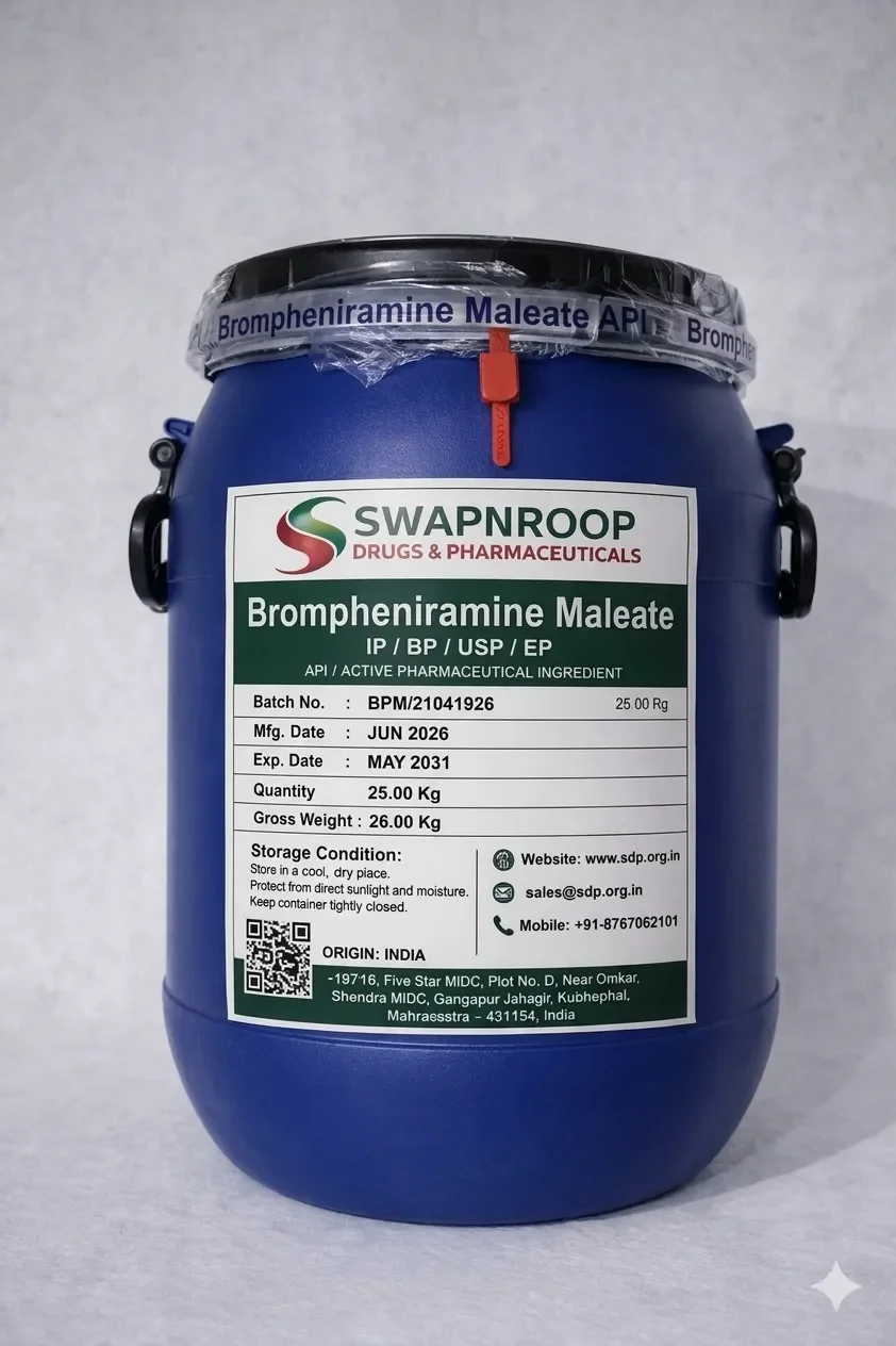 Brompheniramine Maleate API