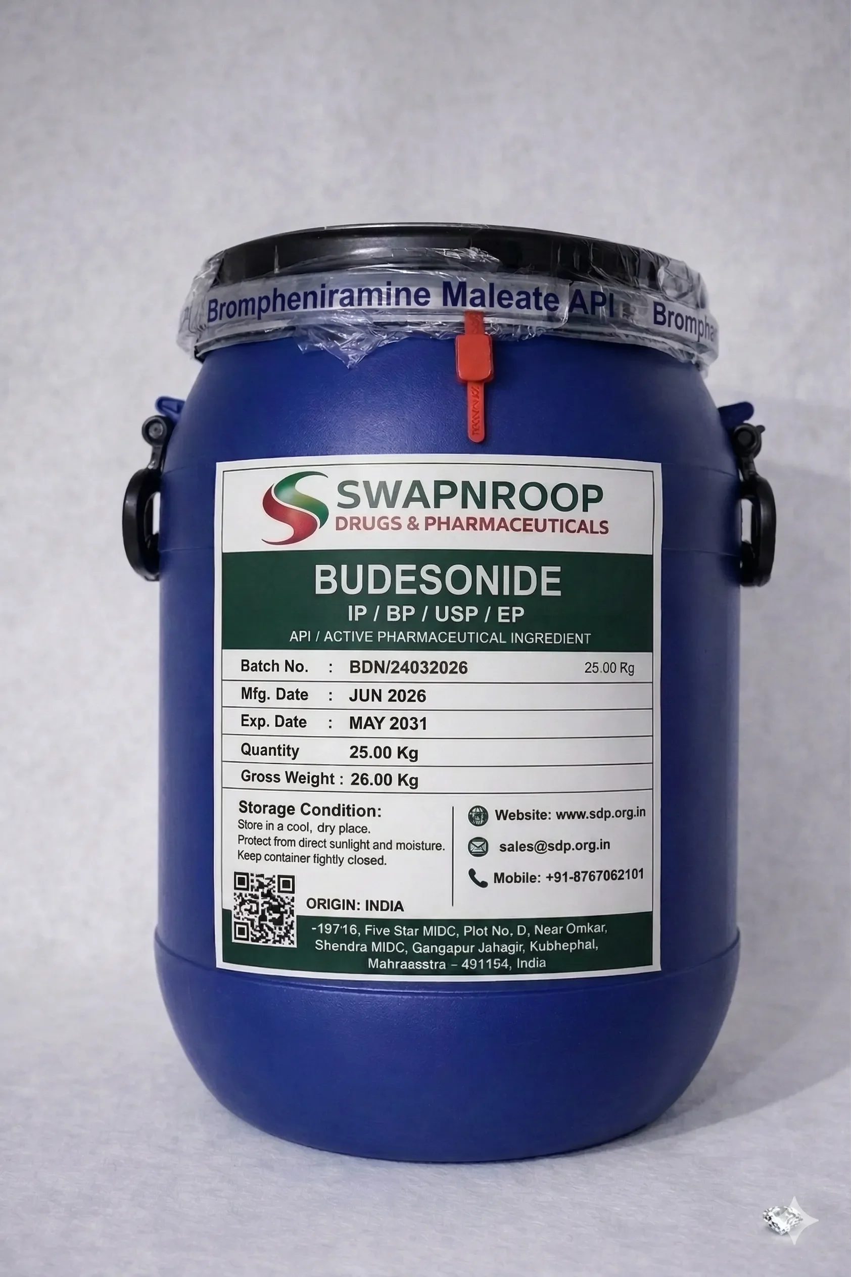 Budesonide API