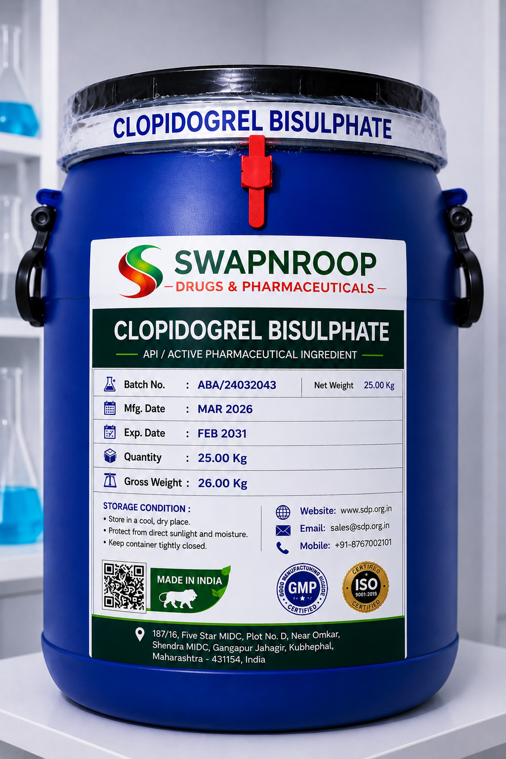 Clorazepate Dipotassium API