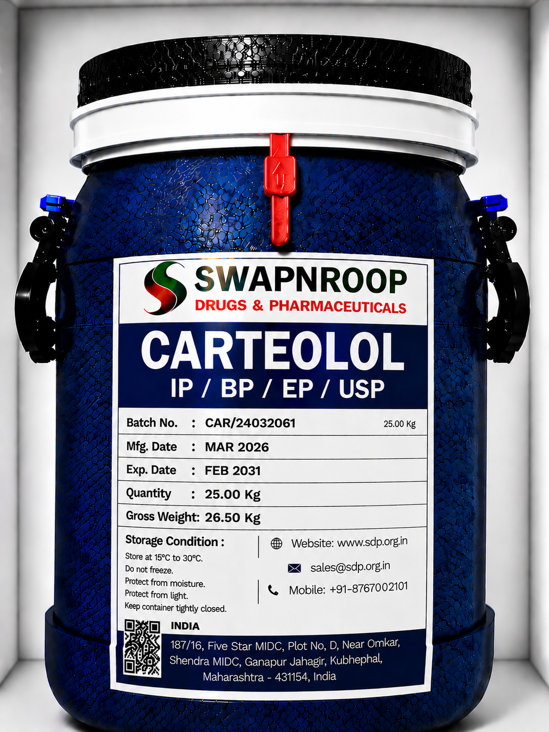 Carteolol API