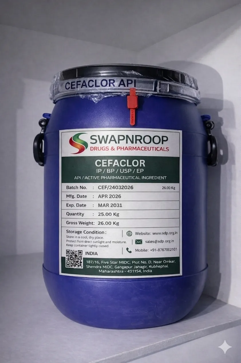 Cefaclor API (IP/BP/EP/USP)