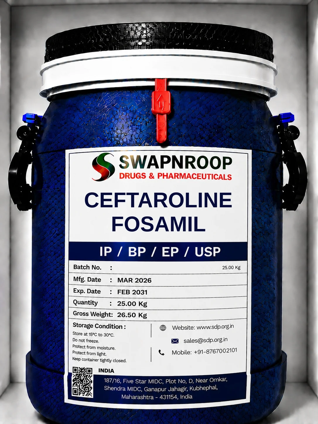 Ceftaroline Fosamil API