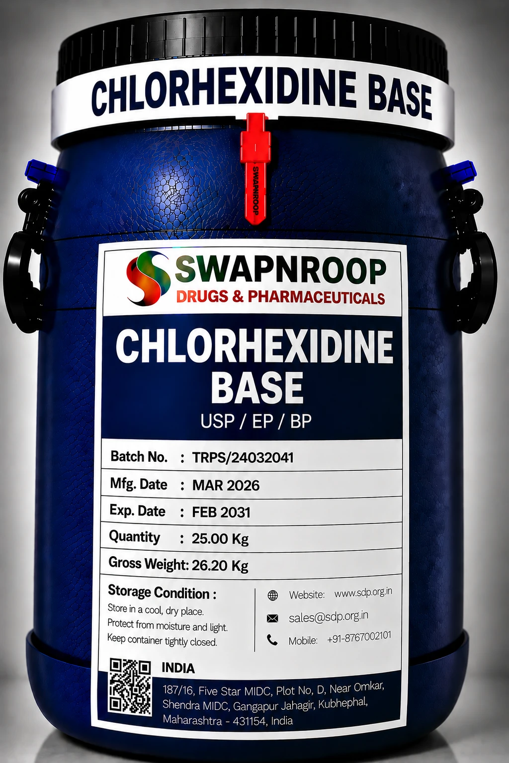 Chlorhexidine Base API Manufacturer India
