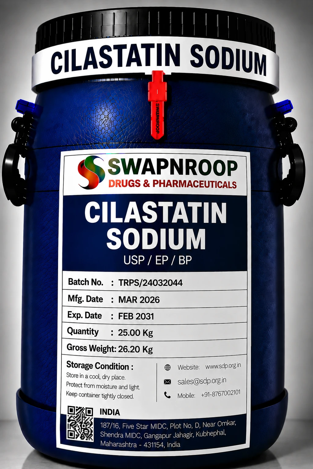 Cilastatin Sodium API Manufacturer India