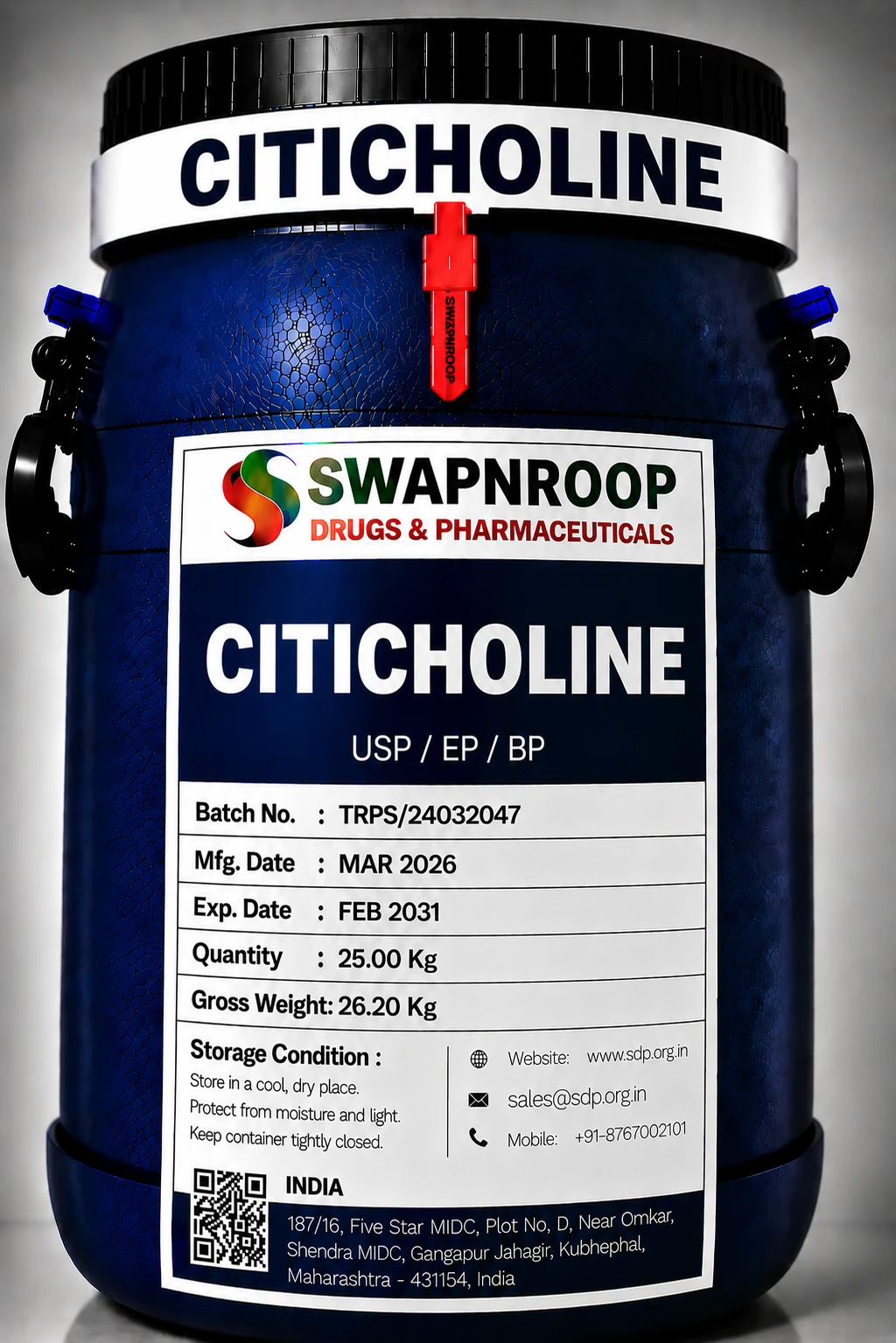 Citicholine API Manufacturer India
