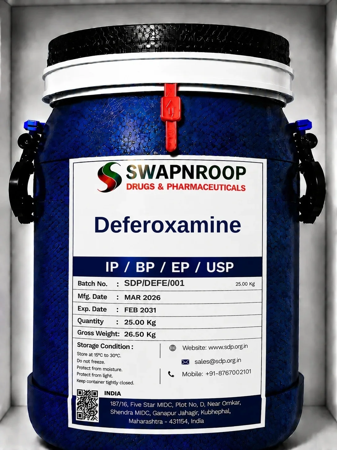 Deferoxamine API