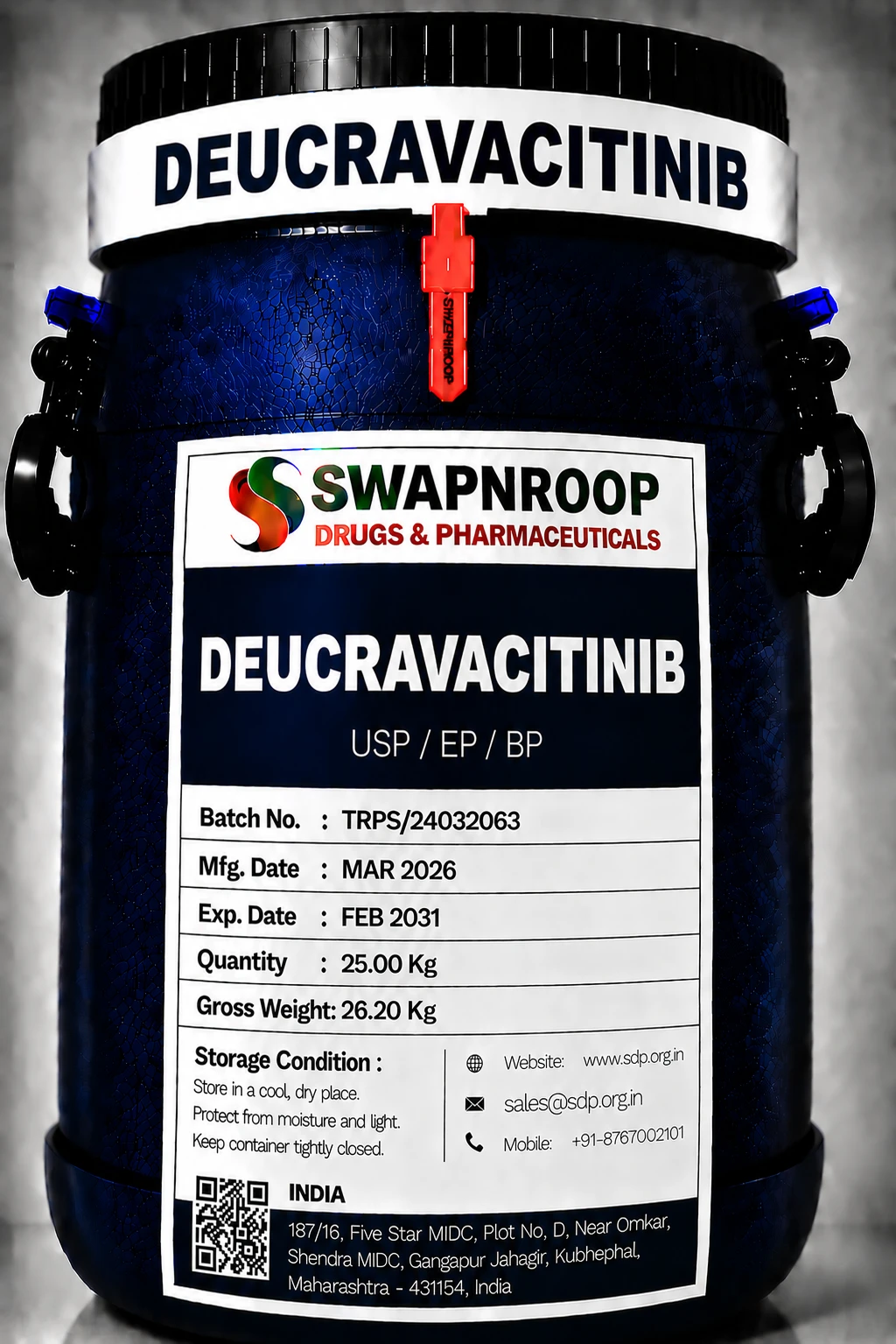 Deucravacitinib API Manufacturer India