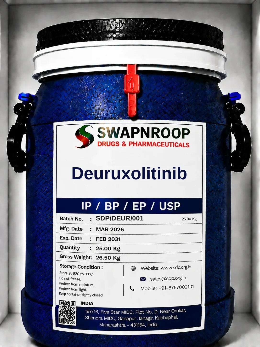 Deuruxolitinib API