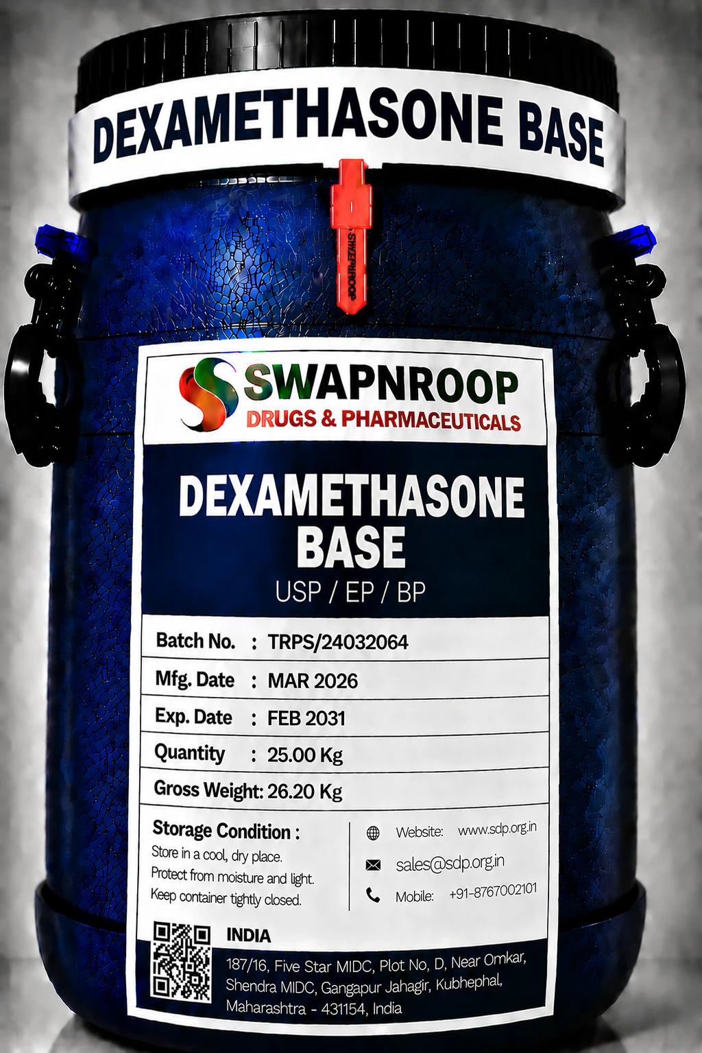 Dexamethasone Base API Manufacturer India