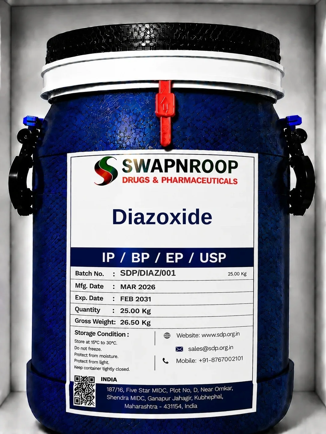 Diazoxide API