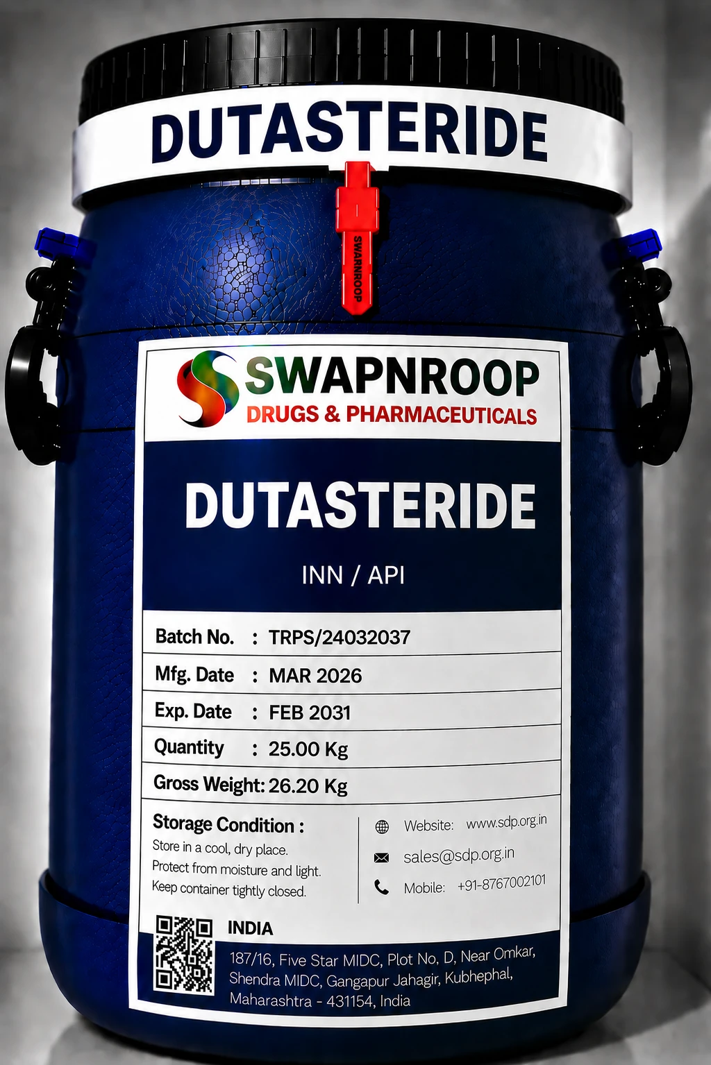 Dutasteride API Manufacturer India