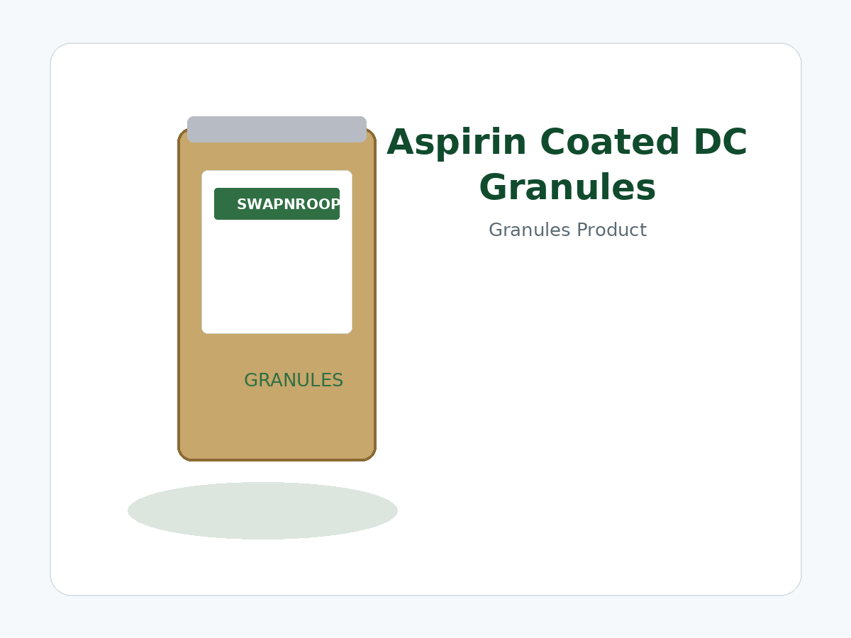 Aspirin Coated DC Granules Manufacturer in Maharashtra India