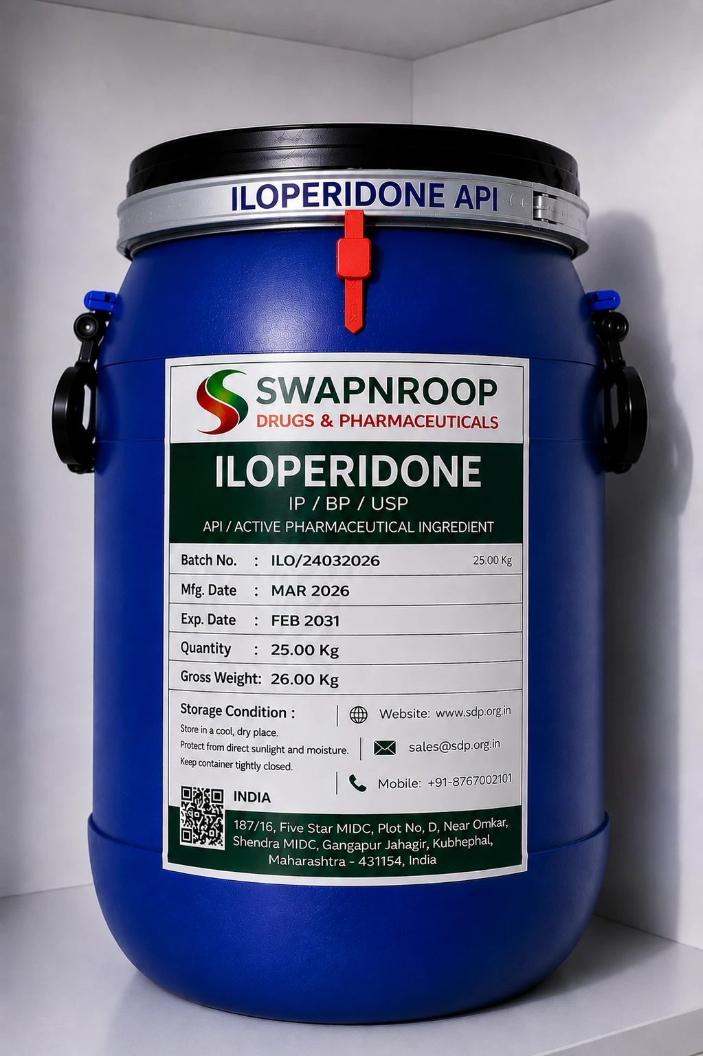 Iloperidone API