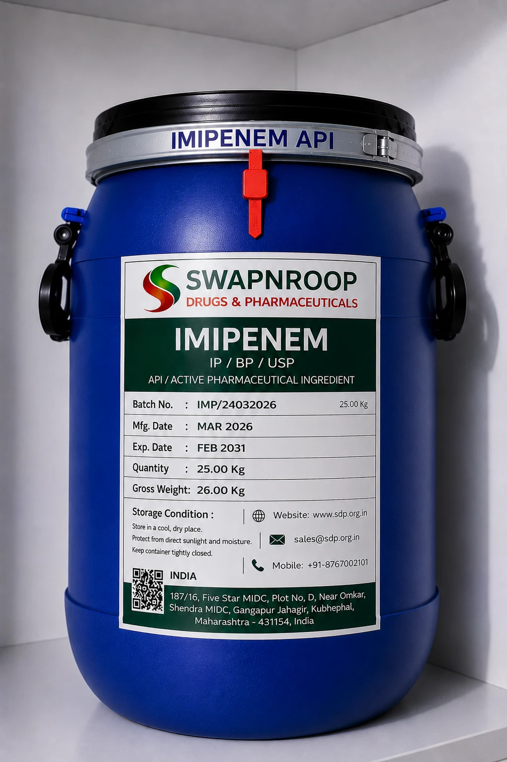 Imipenem API
