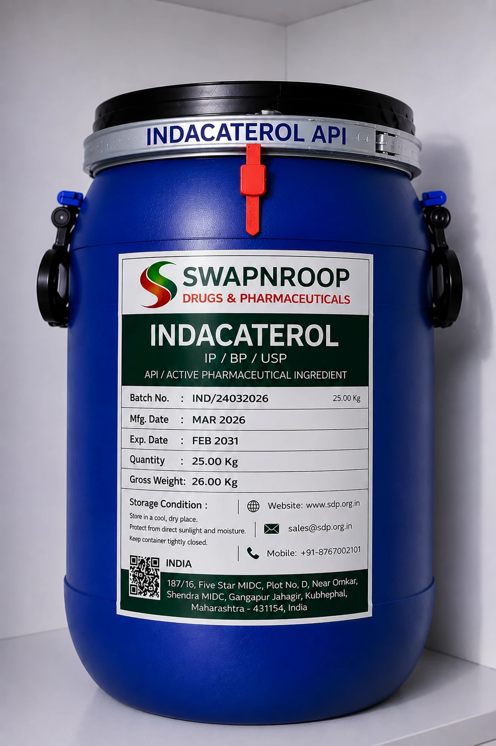 Indacaterol API