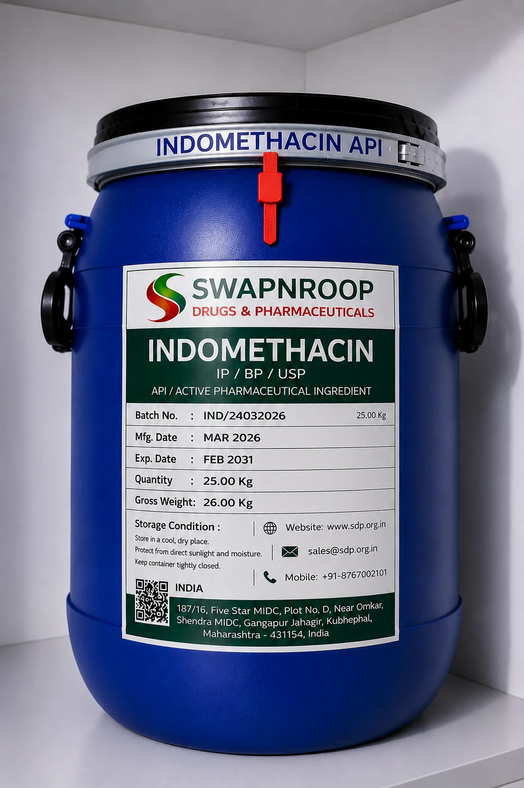 Indomethacin API