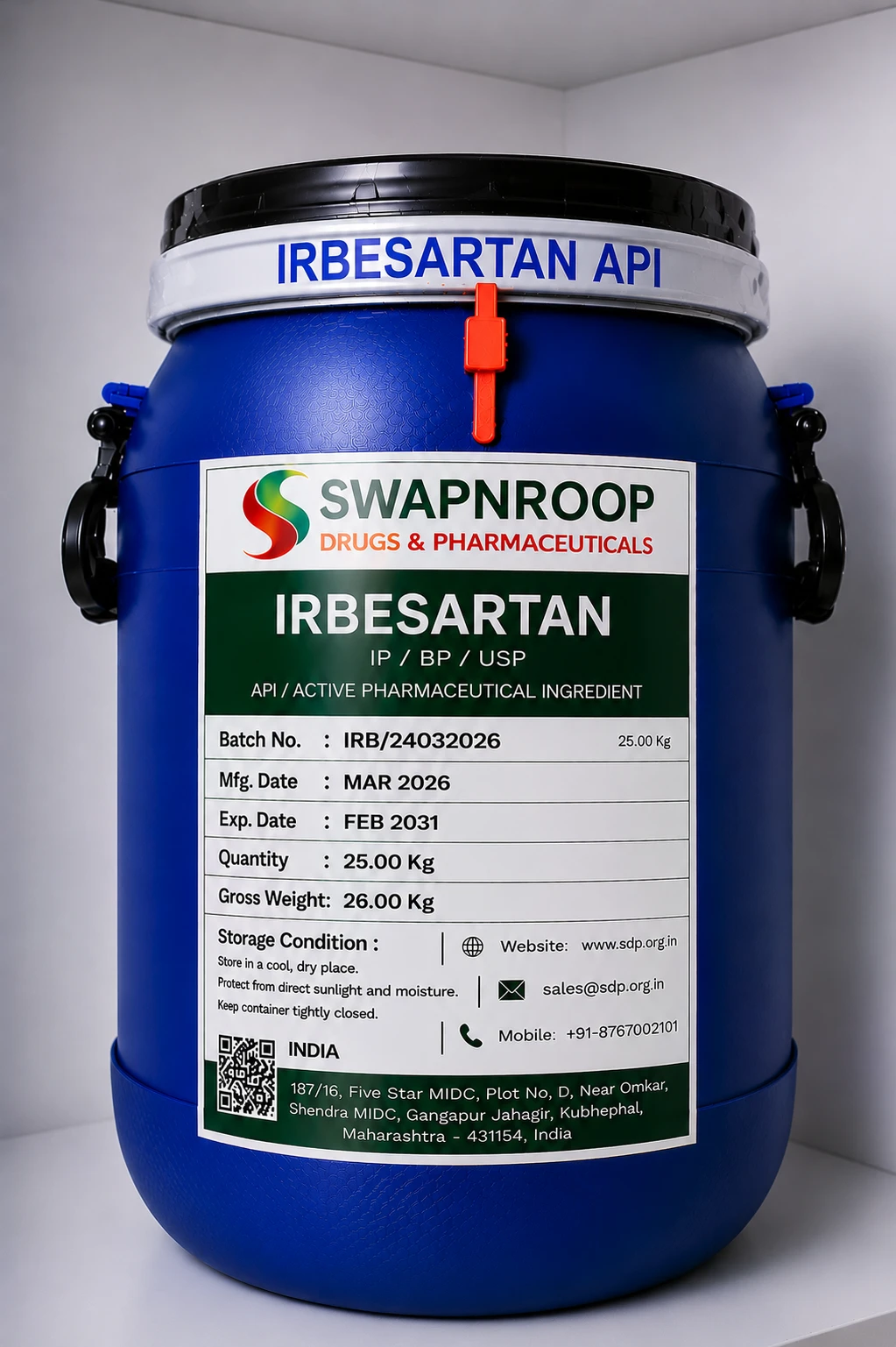 Irbesartan API