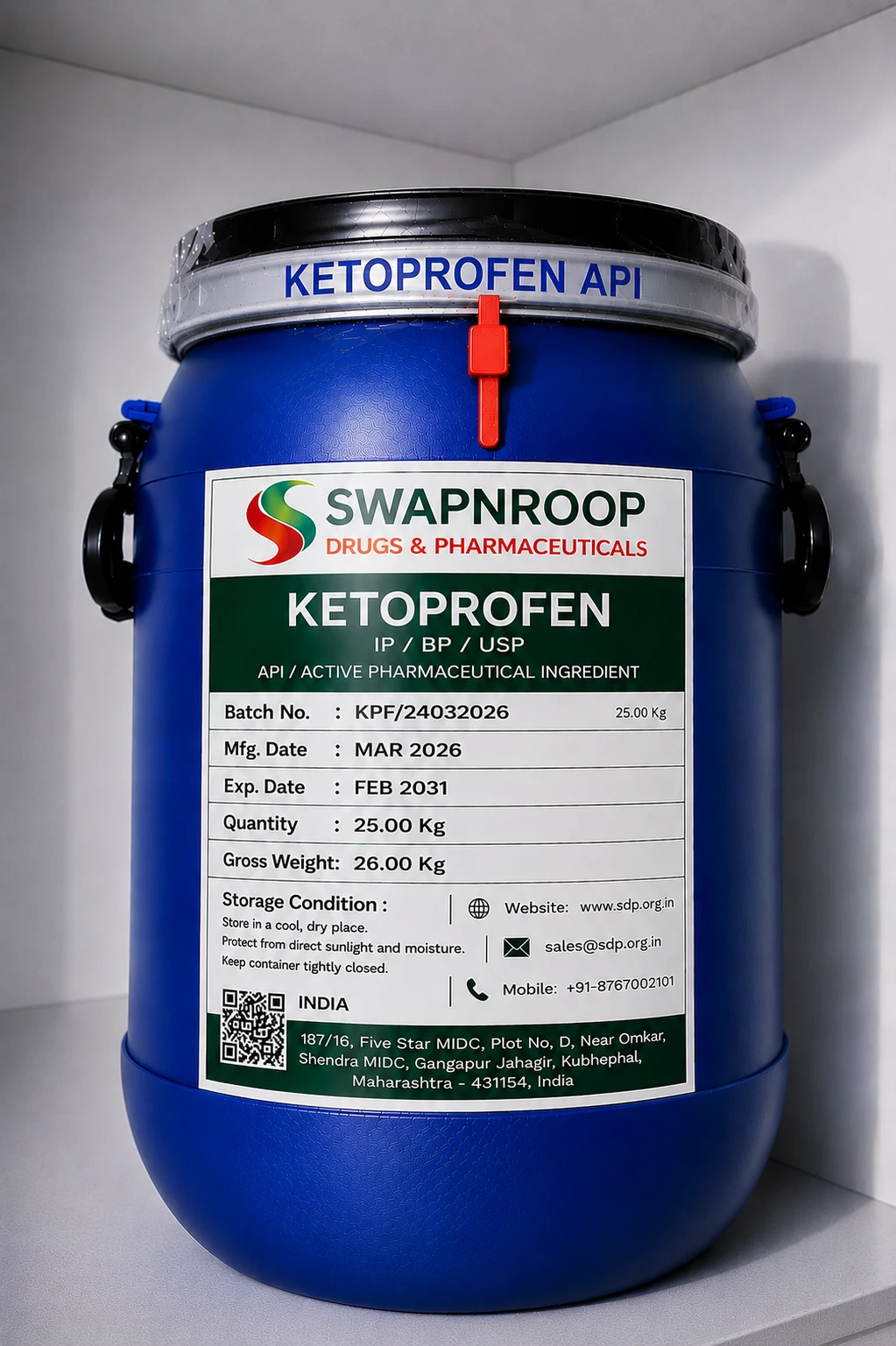 Ketoprofen API
