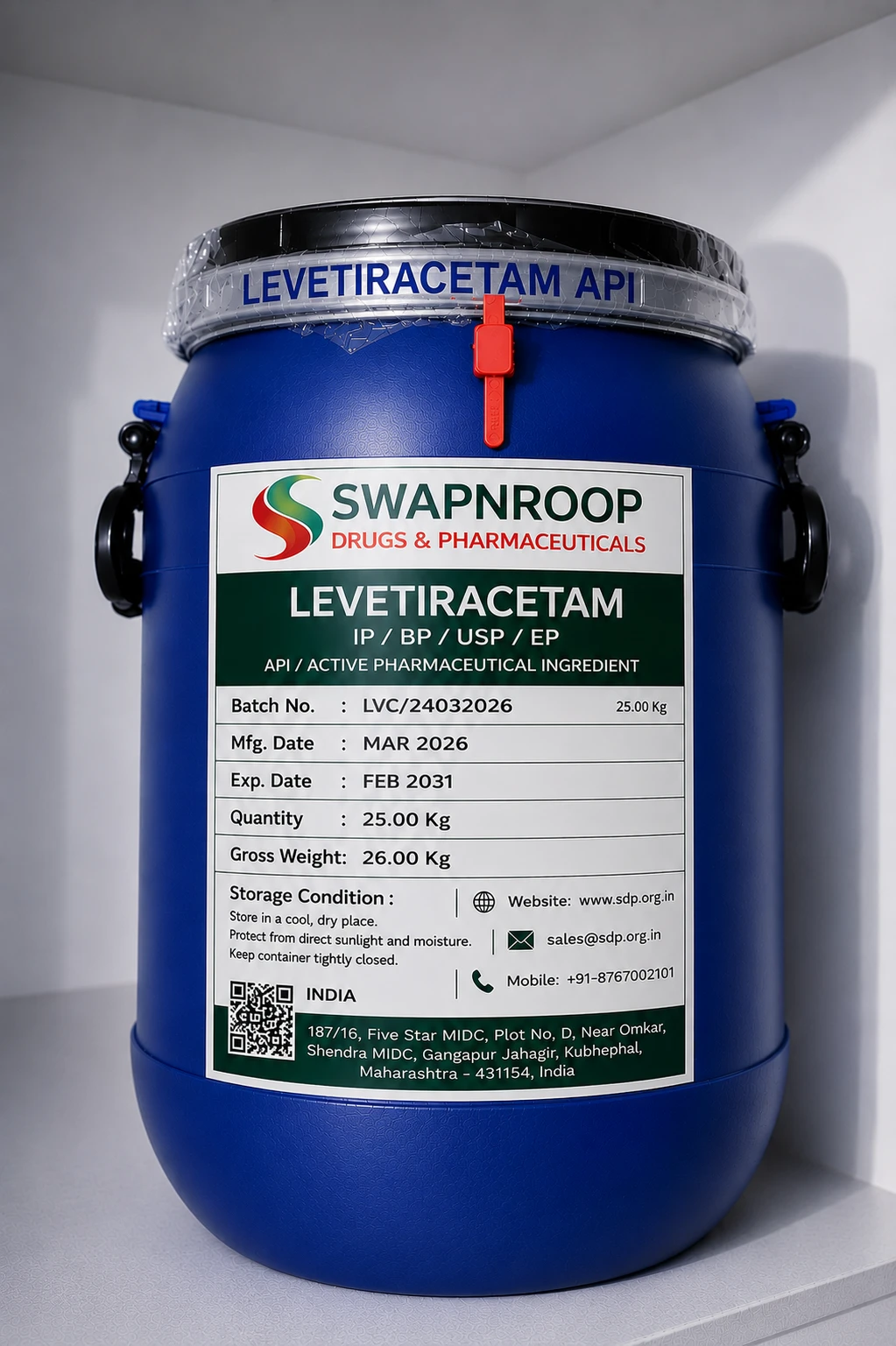Levetiracetam API