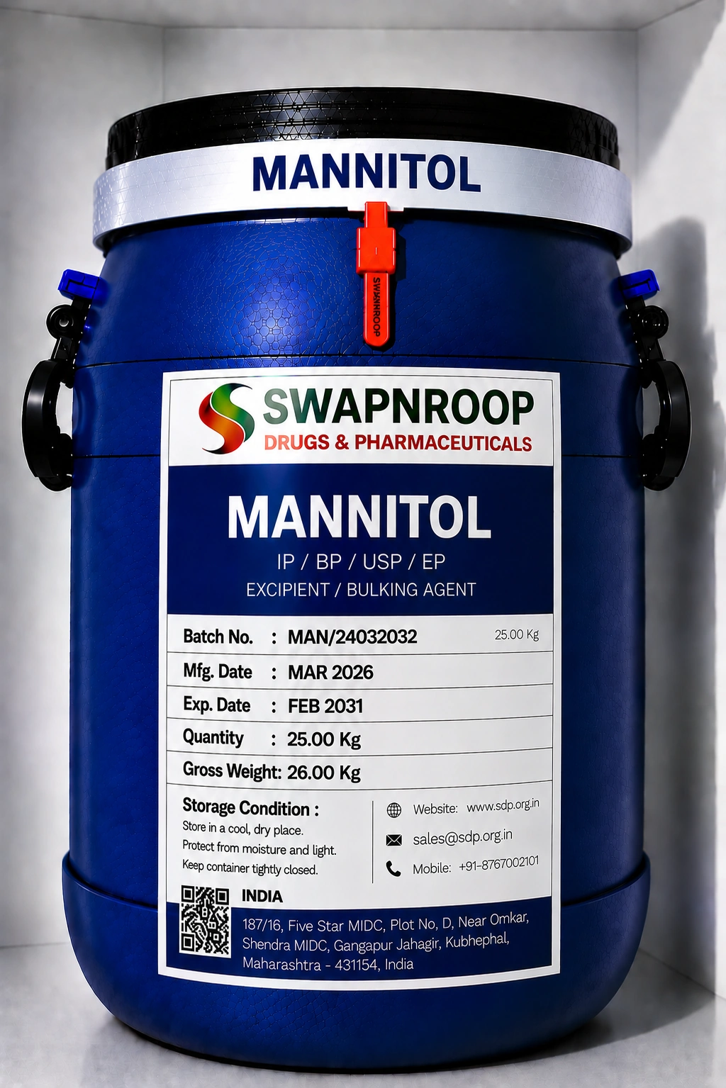 Mannitol API