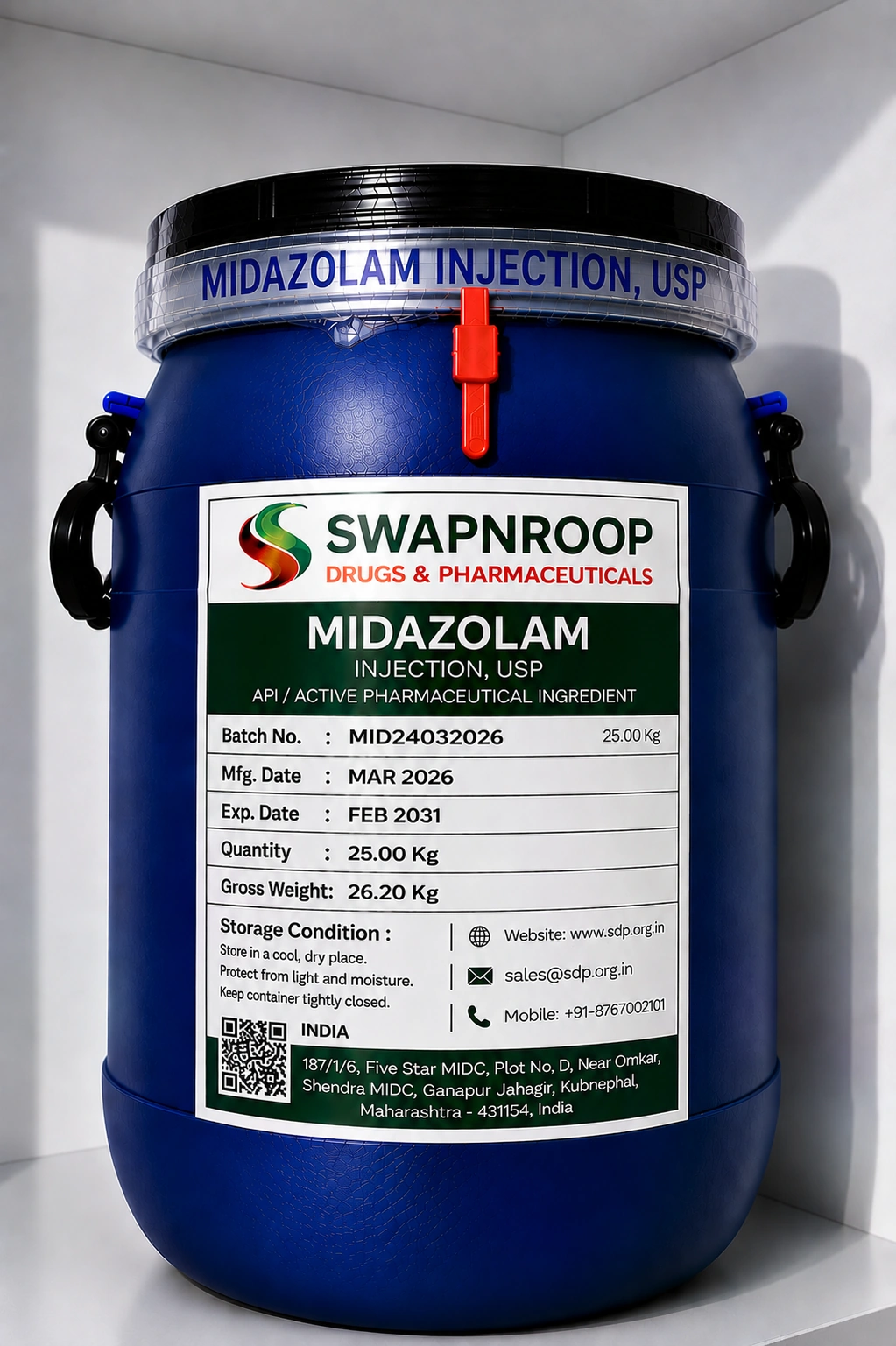 Midazolam API