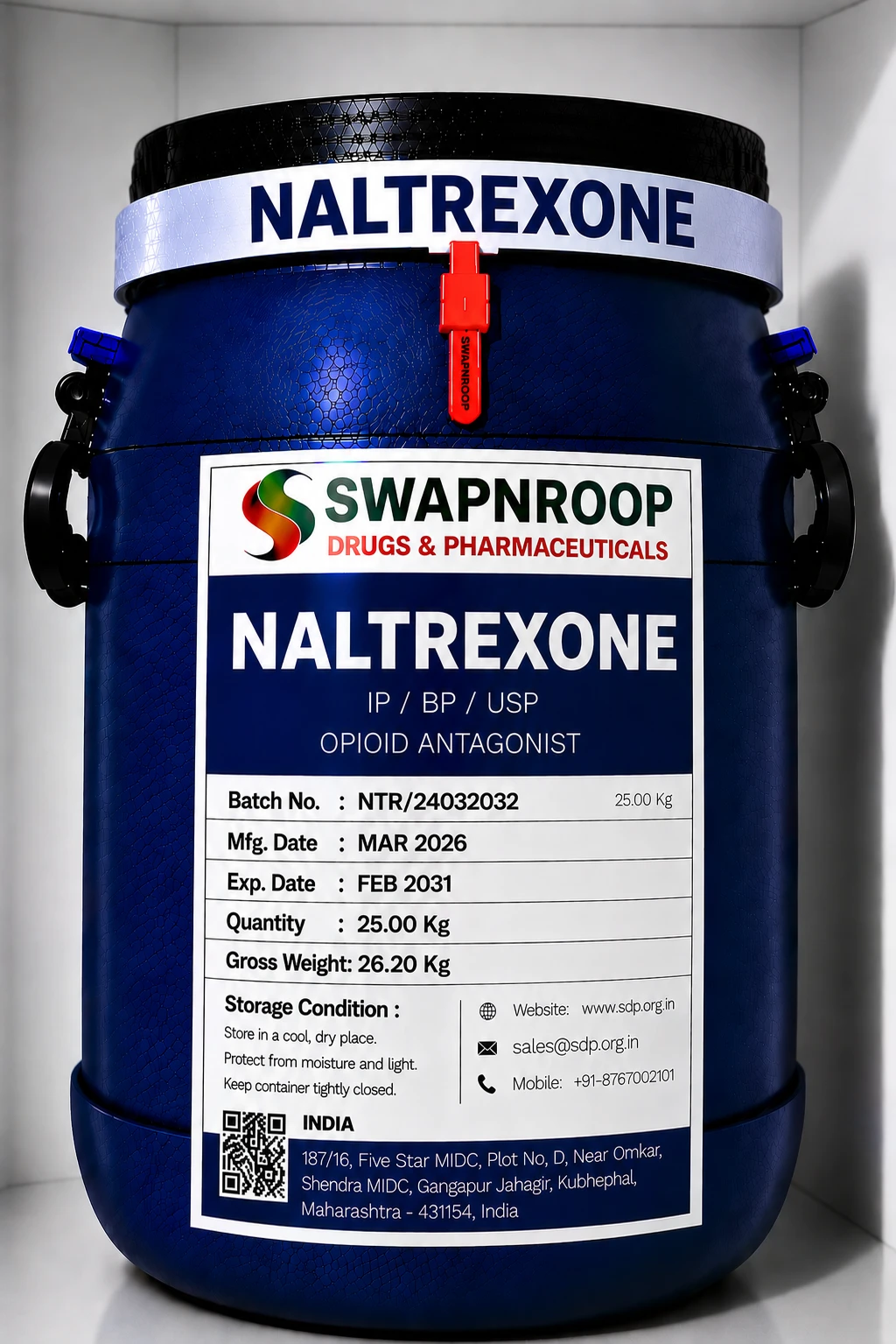 Naltrexone API